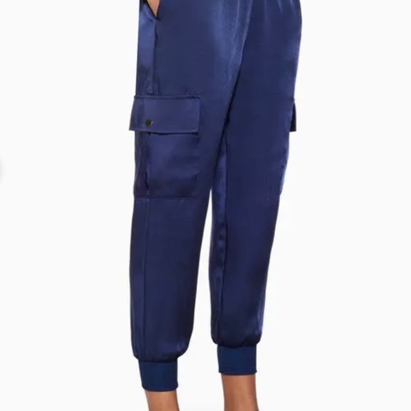 Ramy Brook Sateen Jogger Pant Size XS - Picture 2 of 8